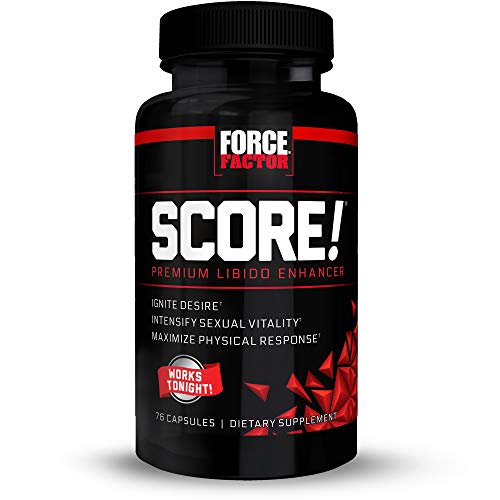 Product Cover Force Factor Score! Libido Enhancer with L-Citrulline - Ignite Desire & Maximize Response, 76 Count