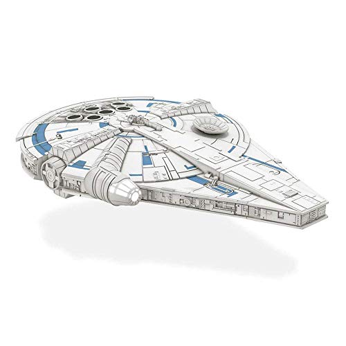 Product Cover Hallmark Keepsake Christmas Ornament 2018 Year Dated, Solo: A Star Wars Story Millennium Falcon with Light, Pegasus