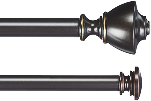 Product Cover AmazonBasics Double Curtain Rod with Urn Finials - 36