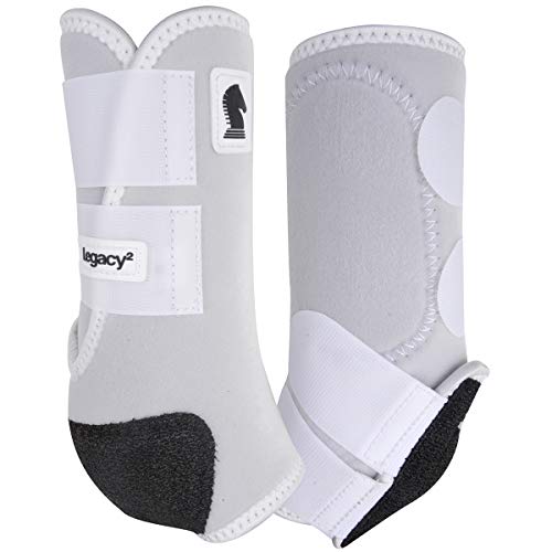 Product Cover Classic Equine Legacy2 Support Boot, Front, Medium, White