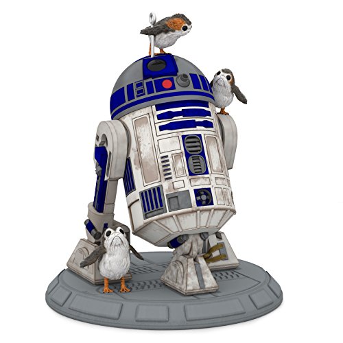 Product Cover Hallmark Keepsake Christmas Ornament 2018 Year Dated, Star Wars R2D2 Porgs of a Feather, The Last Jedi