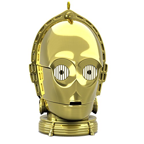 Product Cover Hallmark Keepsake Christmas Ornament 2018 Year Dated, Star Wars C-3PO With Light and Sound