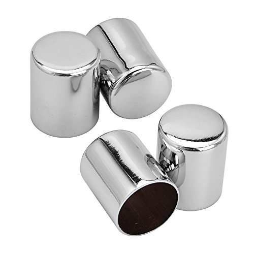Product Cover Amazicha 4 PCS Chrome Docking Hardware Cover Kit for Harley Road King Street Glide 2009-2019