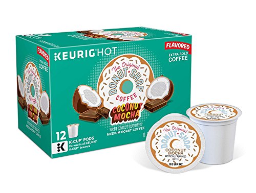 Product Cover The Original Donut Shop Coconut Mocha Medium-Roast Coffee K-Cup Pods (12-Count Box) (Retail Packaging)
