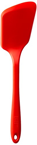 Product Cover GIR: Get It Right Premium Silicone Spatula Turner | Heat-Resistant up to 550°F | Nonstick Large Pancake Flipper, Egg Spatula, Kitchen Spatula | Ultimate - 13 IN, Red