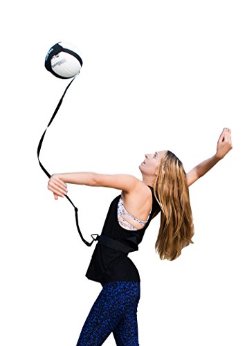 Product Cover Volleyball Training Equipment Aid - Solo Practice for Serving and Arm Swings Trainer - Serving Like a pro with The Right Equipment