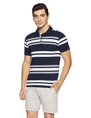 Product Cover Hanes Men's Striped Regular Fit Polo