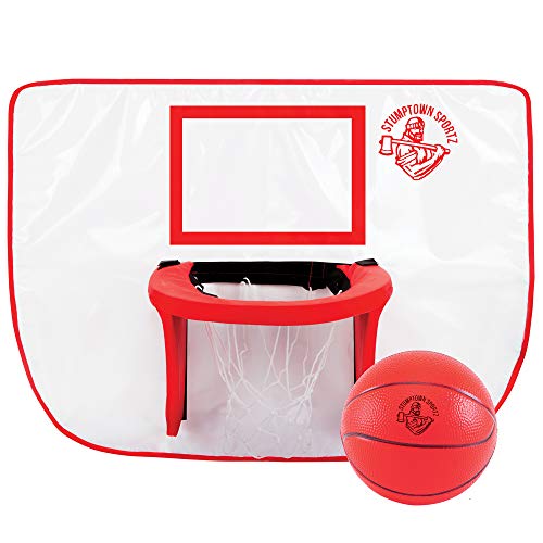 Product Cover Stumptown Sportz Trampoline Basketball Hoop with 3 Basketballs | Soft Material, Safe for Kids | Durable for Outdoor Play
