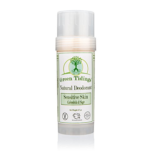 Product Cover Green Tidings Natural SENSITIVE SKIN Deodorant, Calendula & Sage (2.7 Ounces)