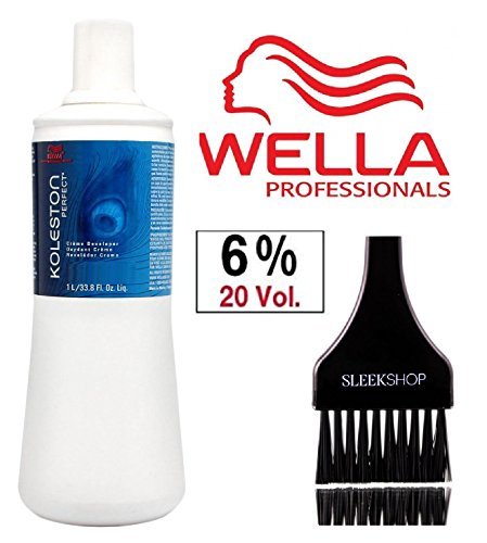 Product Cover Wella KOLESTON WELLOXON PERFECT Cream Developer (with Sleek Tint Brush) (20 Volume/6% - 33.8 oz liter)