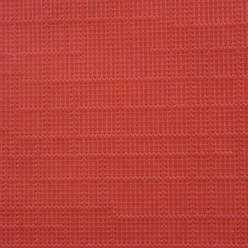 Product Cover Exquisite Flannel Backed Vinyl Tablecloths, Solid Color Premium Quality Waterproof Table Cover (70 Inch. Round, Red)