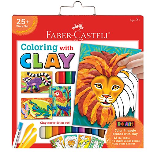 Product Cover Faber-Castell Do Art Coloring with Clay - Modeling Clay Art for Kids