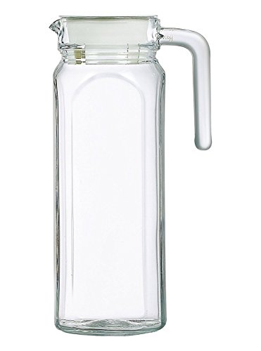 Product Cover Frabjous Crystal Clear Glass Water Jug, 1050 ml