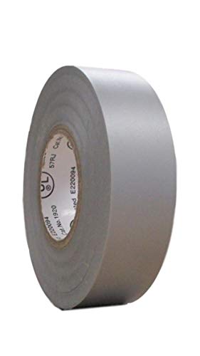 Product Cover TradeGear Colored Electrical Tape - PVC General Purpose - Waterproof, Flame Retardant, Strong Rubber Based Adhesive, UL Listed - Rated for Max. 600V and 80oC Use - 60' x 3/4