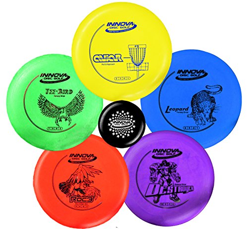 Product Cover INNOVA Disc Golf Starter Set - Colors May Vary 160-180g - DX Putter, Mid-Range, Driver