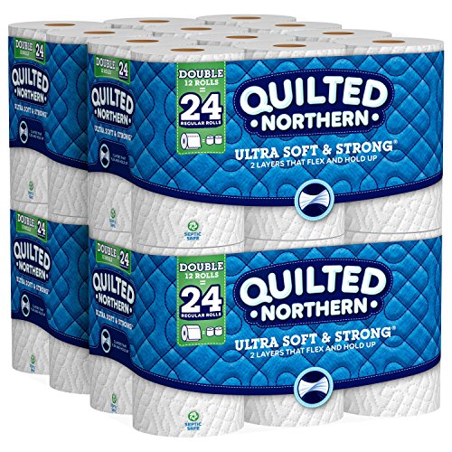Product Cover Quilted Northern Ultra Soft & Strong Toilet Paper, 12 Count, Pack of 4