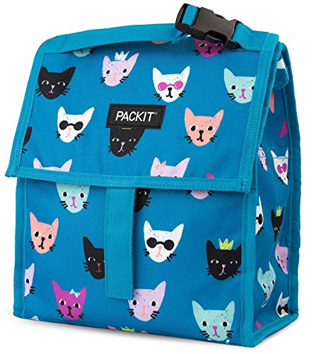 Product Cover PackIt Freezable Lunch Bag with Zip Closure, Catty