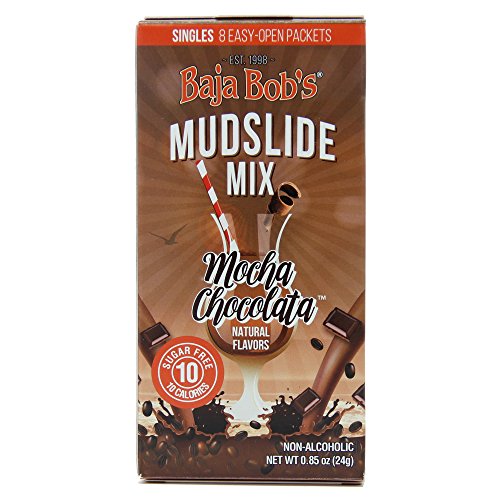 Product Cover Mudslide Mix Singles (8 Single-Serve Packets Per Box ) - The Original Zero Sugar, Low Calorie, Low Carb, Keto Friendly, Skinny Cocktail Mixer