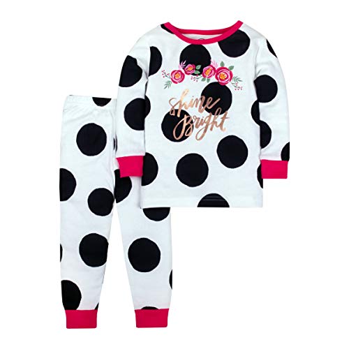 Product Cover Lamaze Organic Baby Girls' Toddler Organic 2 Piece Longsleeve Tight Fit Pajamas Set