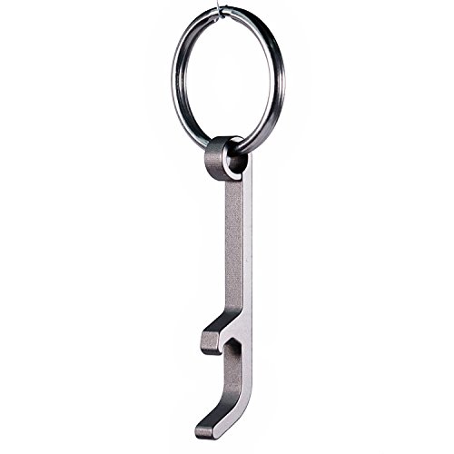 Product Cover Xthel Titanium Keychain Beer Bottle Opener with Stainless Steel Key Rings（XKBO-901）