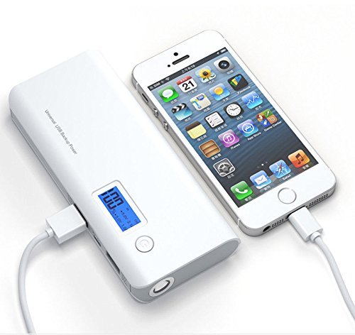 Product Cover 50000mAh Dual USB External Power Bank Portable LCD LED Charger for Cell Phone US