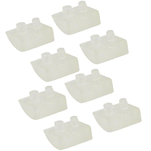 Product Cover Impresa Products 8-Pack Pod Shoes for Concrete Pools - Equivalent to Hayward (TM) AXV414P / AXV014P and ProStar (TM) HWN115 - Replacement for Navigator and Pool Vac Vacuum Pool Cleaners