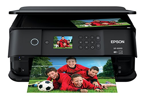 Product Cover Epson Expression Premium XP-6000 Wireless Color Photo Printer with Scanner & Copier, Amazon Dash Replenishment Enabled