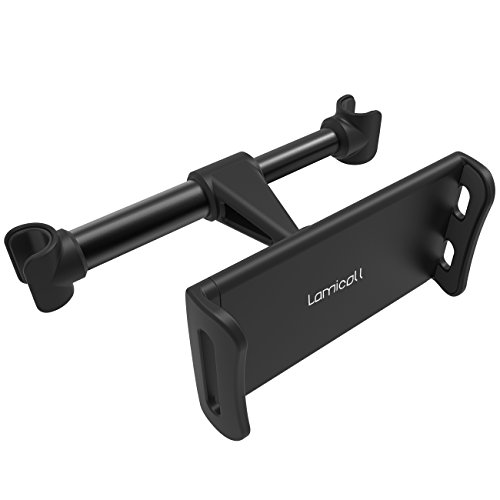 Product Cover Car Headrest Mount, Lamicall Tablet Headrest Holder: Stand Cradle Compatible with Devices such as iPad Pro Air Mini, Samsung Galaxy Tabs, Other 4.7 -10.5