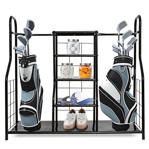 Product Cover Morvat Golf Organizer for Golf Gadgets, Golf Bag & Golf Accessories - Perfect Way to Store and Organize Your Golf Equipment, Golf Stuff, Clubs & Golf Travel Bag
