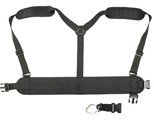 Product Cover Backyard Accessories Pressure Washer Two Strap Belt - Telescoping Wand Support Harness - Reduce Strain & Fatigue During Washing - Works with General Pump, BE, MTM & Others (Charcoal)