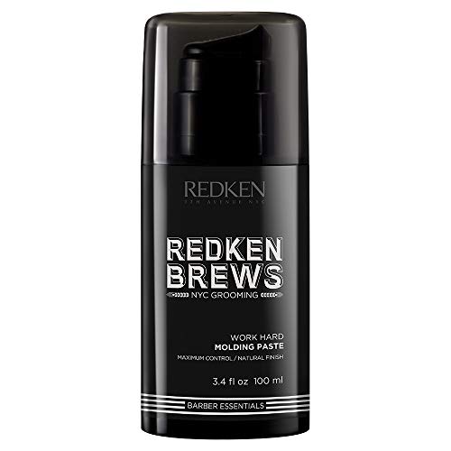Product Cover Redken Brews Molding Paste For Men, High Hold, Natural Finish , 3.4 fl. oz