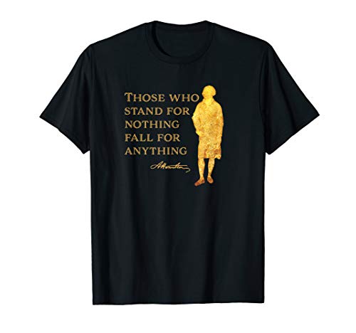 Product Cover Hamilton Quote History USA Silhouette Women Men Kids Gift