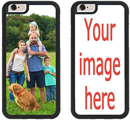 Product Cover Custom iPhone X Cases iPhone Cover iZERCASE [Personalized Custom Picture CASE] Make Your Own Phone Case (Black, iPhone X)