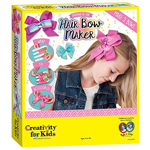 Product Cover Creativity for Kids Designed by You Hair Bow Maker - Create 5 Hair Accessories