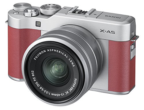 Product Cover Fujifilm X-A5 Mirrorless Digital Camera w/XC15-45mmF3.5-5.6 OIS PZ Lens - Pink