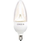 Product Cover Cree 40W Equivalent Soft White Dimmable Clear B13 LED Candelabra Light Bulb (8-Pack)