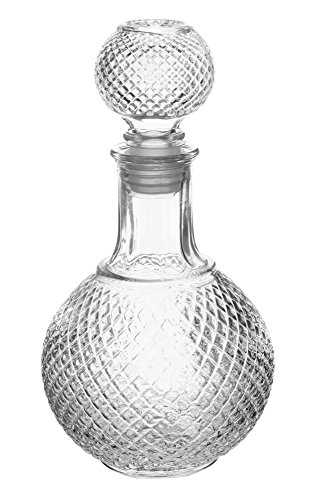 Product Cover European Glass Bottle with Airtight Stopper, Liquor Decanter, 16 oz