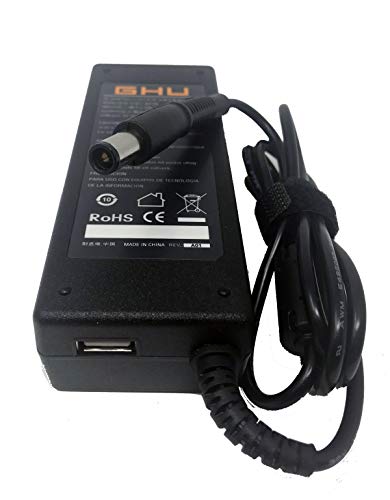 Product Cover New GHU AC Adapter 90W Charger Compatible with HP Pavilion G32 G42 G50 G56 G60 G61 G62 G70 G71 G72 Probook 4420s 4430s 4440s 4510s 4520s 4525s 4530s 4535s 4540s 4545s 4730s 6360b 6450b 6455b 6460b