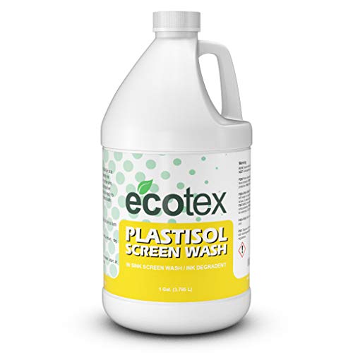 Product Cover Ecotex PLASTISOL Screen WASH - in Sink Screen Wash/Ink Degradent for Screen Printing Environmentally Friendly (Gallon)