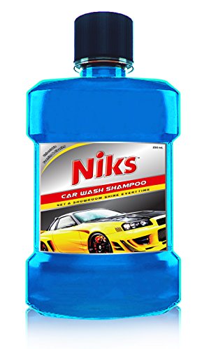 Product Cover Niks Car Wash Foaming Shampoo 250ml Premium quality With extra Thickness Formula