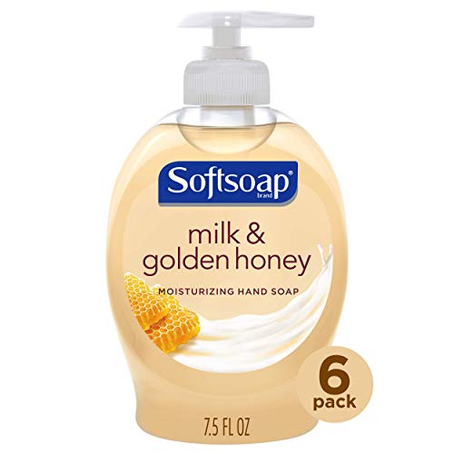 Product Cover Softsoap Liquid Hand Soap, Milk and Honey - 7.5 fluid ounce (Pack of 6)