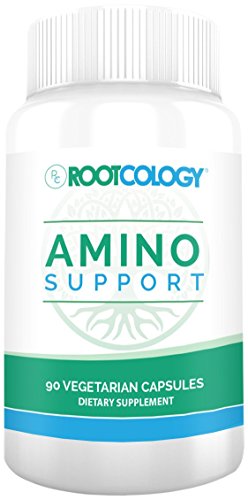 Product Cover Amino Acid Complex Capsules - Rootcology Amino Support with L-Glutamine, Glycine & MSM by Izabella Wentz Author of The Hashimoto's Protocol (90 Capsules)