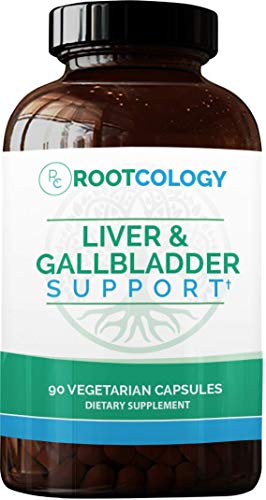 Product Cover Rootcology Liver & Gallbladder Support - Comprehensive Detox Formula with Milk Thistle, Artichoke Leaf & Beet by Izabella Wentz Author of The Hashimoto's Protocol (90 Capsules)