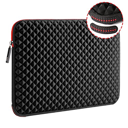 Product Cover WIWU 17.3 Inch Diamond Laptop Sleeve Case with Super Corner Protection & Water Repellent Laptop Bag for MacBook Pro/Dell Inspiron/MSI/HP Pavilion/Lenovo ideapad/Acer/HP Omen