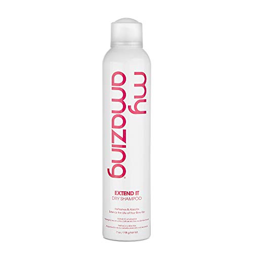 Product Cover My Amazing Extend It Dry Shampoo for Women and Men to Refresh Hair, 7 oz. - Professional, Natural Dry Shampoos to Add Volume and Shine with Black Currant and Peony Fragrance - Premium No-Rinse Shampoo