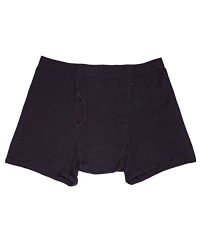 Product Cover iHeartRaves Men's Black Stash Boxer Briefs - Secret Pocket Underwear (X-Large)