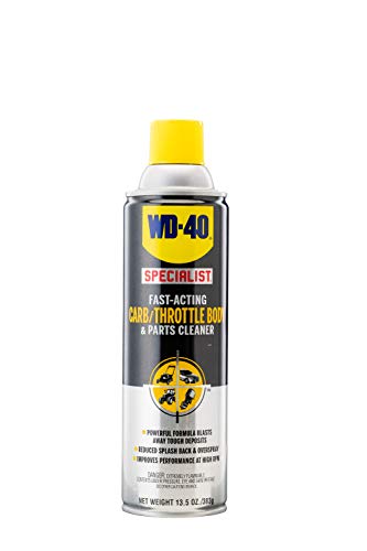 Product Cover WD-40 Silver WD40 300134 Specialist Carb/Throttle Body and Parts Cleaner-13.5 oz, 13.5 Fluid_Ounces