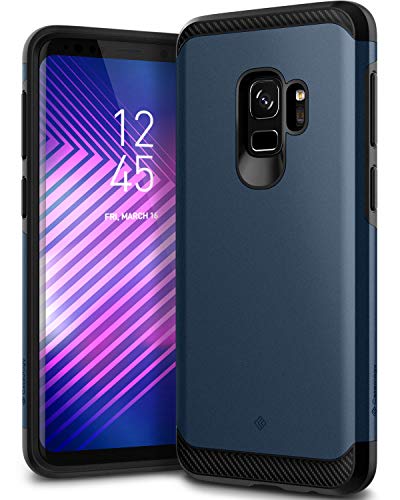 Product Cover Caseology Legion for Galaxy S9 Case (2018) - Reinforced Protection - Midnight Blue