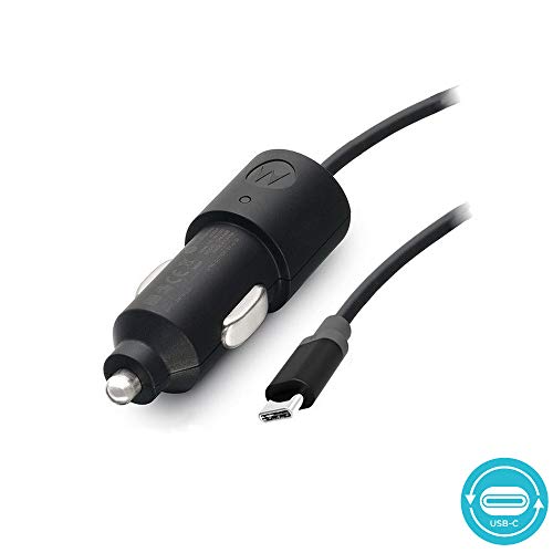 Product Cover Motorola TurboPower 15 USB-C (Type C) Car Charger for Moto Z Play/Droid/Force, Z2 Play/Force, Z3 Play, Z4, X4, G7, G7 Play, G7 Plus, G7 Power, G6,G6 Plus [Not for G6 Play] USB C devices - (Retail Box)