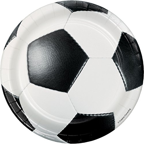 Product Cover Soccer Dessert Plates, 24 ct